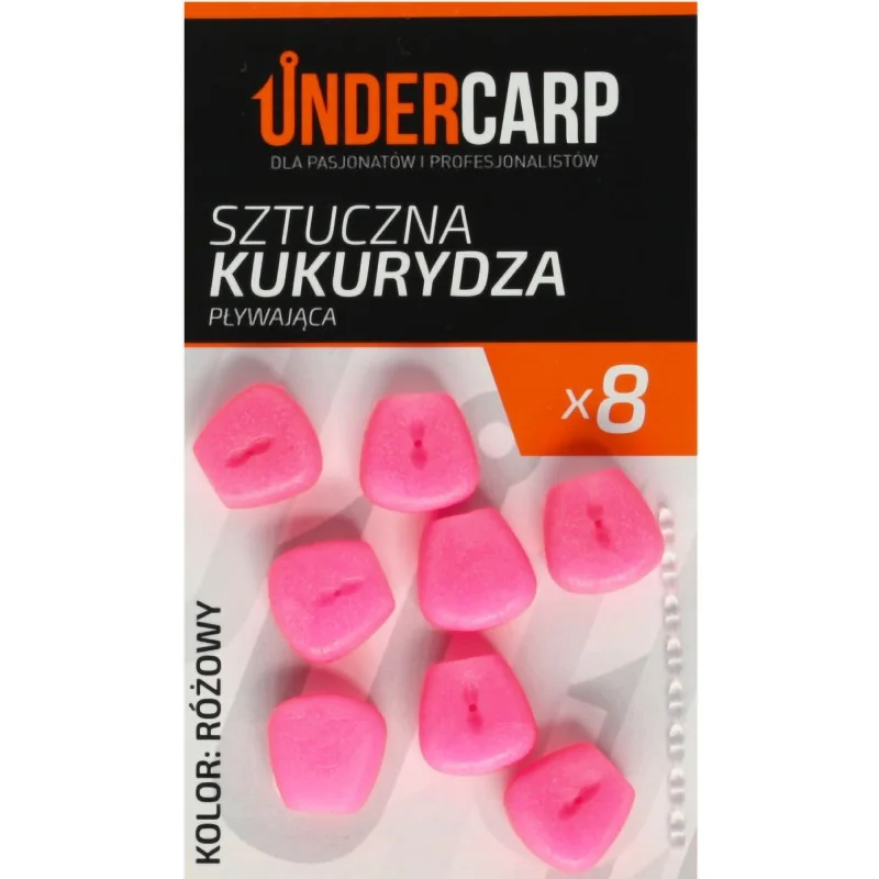 Nowy Sztuczna Kukurydza Under Carp Pływająca Różowa