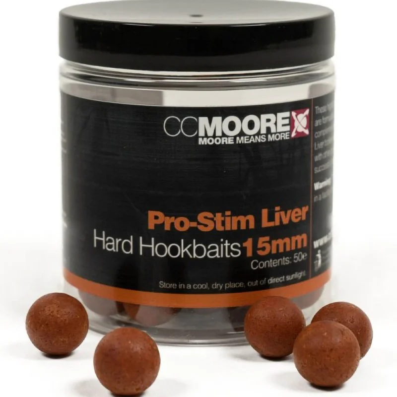 Kulki CC Moore Pro-Stim Liver Hard Hookbaits 12mm Zamów dziś