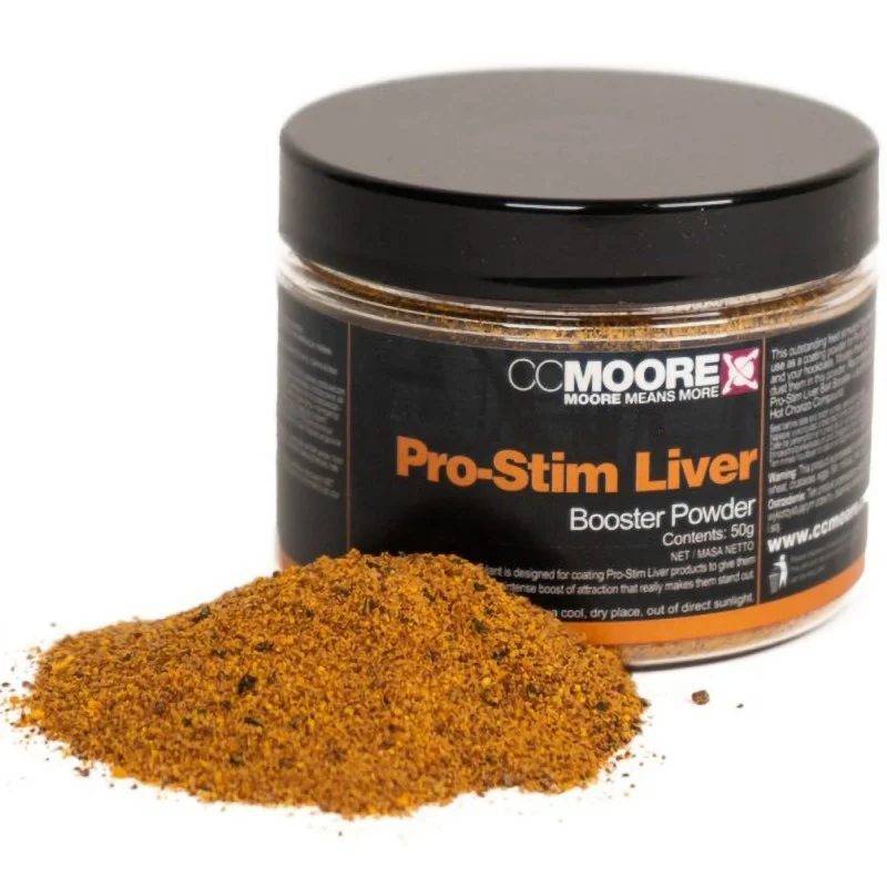 Puder CC Moore Pro-Stim Liver Bait Booster Powder 50g Obniżka ceny