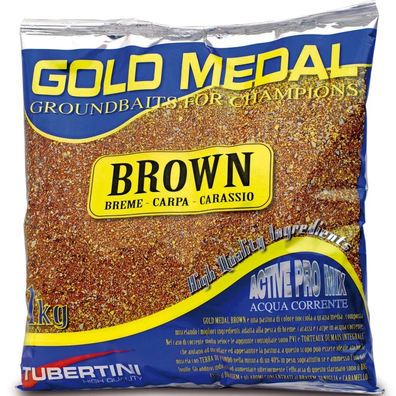 Wysoka jakość Zanęta Tubertini Gold Medal Brown 1kg
