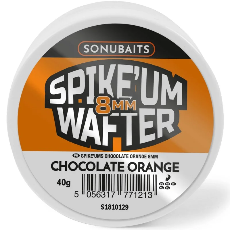 Kulki Sonubaits Spike'um Wafters Chocolate Orange 8mm 40g Oferta czasowa
