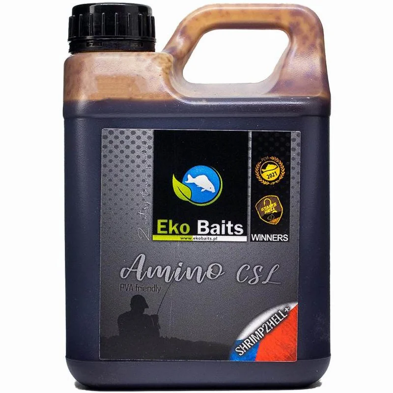Do wyczerpania zapasów Liquid Eko Baits Amino CSL Shrimp2Hell 1l