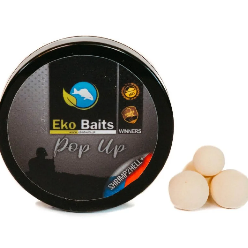 Kulki Eko Baits Pop Up Shrimp2Hell+ 12/15mm Tylko do końca tygodnia