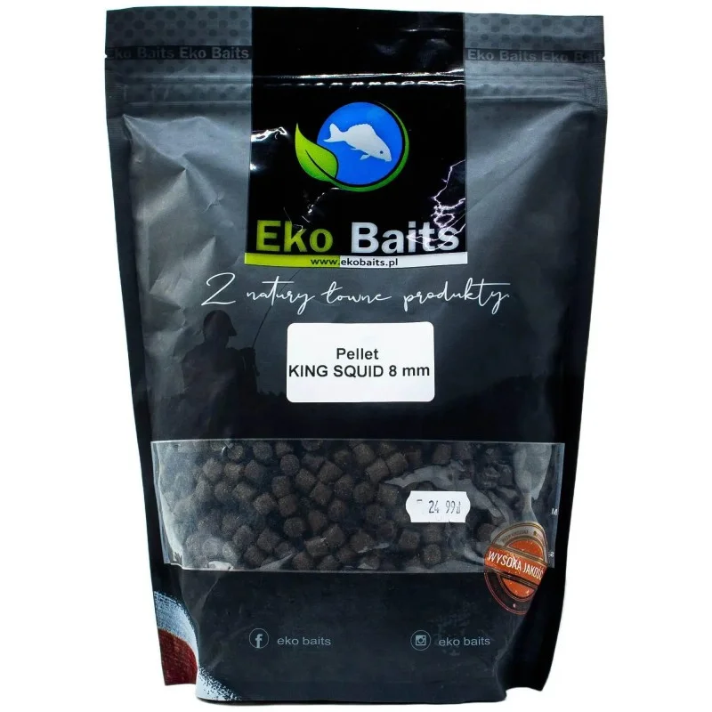 Pellet Eko Baits King Squid 8mm 800g Nie przegap