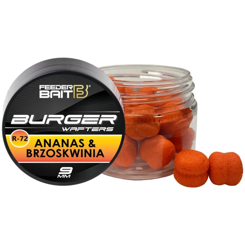 Wafters Feeder Bait Burger R-72 Ananas & Brzoskwinia 9mm Wyjątkowa oferta