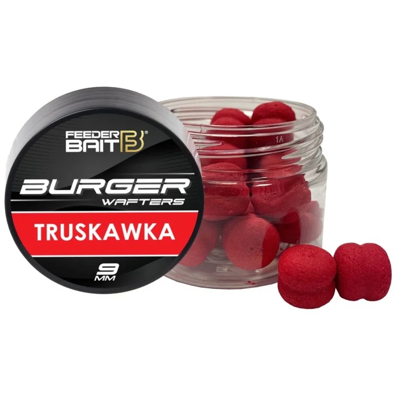 Wafters Feeder Bait Burger Truskawka 9mm Zamów teraz