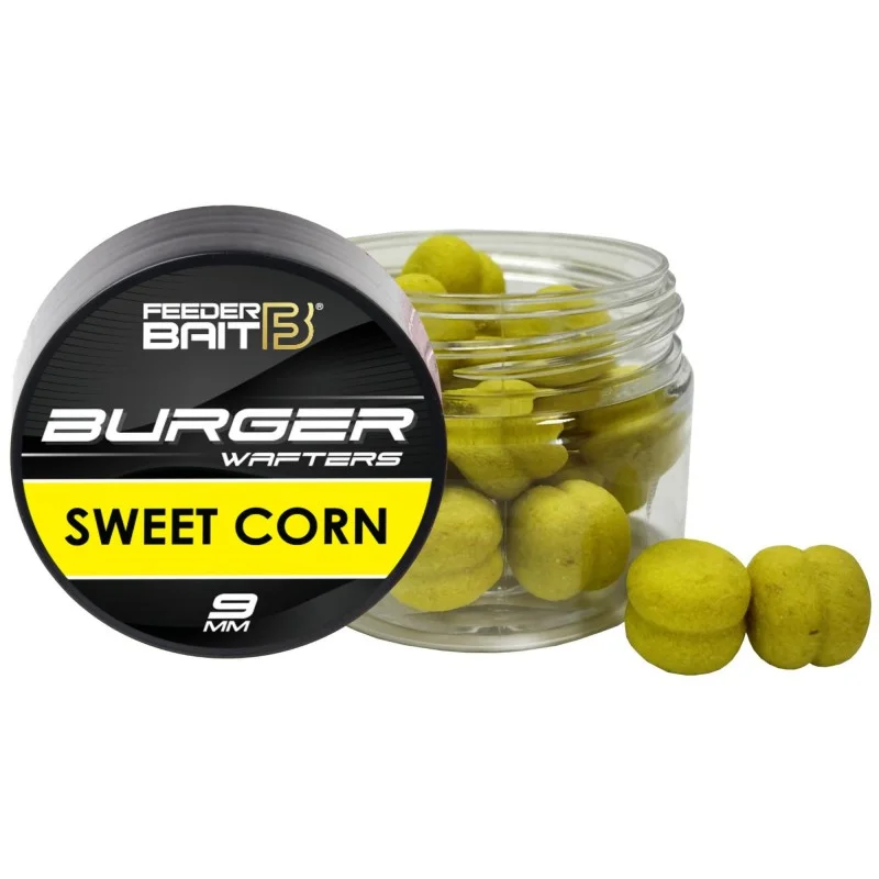 Wafters Feeder Bait Burger Sweet Corn 9mm Premium