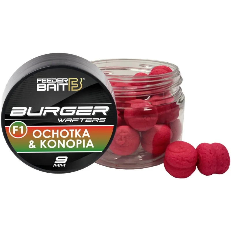 Wafters Feeder Bait Burger F1 Ochotka & Konopia 9mm Niska cena