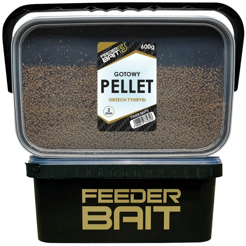 Wybór klientów Gotowy Pellet Feeder Bait Orzech Tygrysi 2mm 600g W Wiaderku