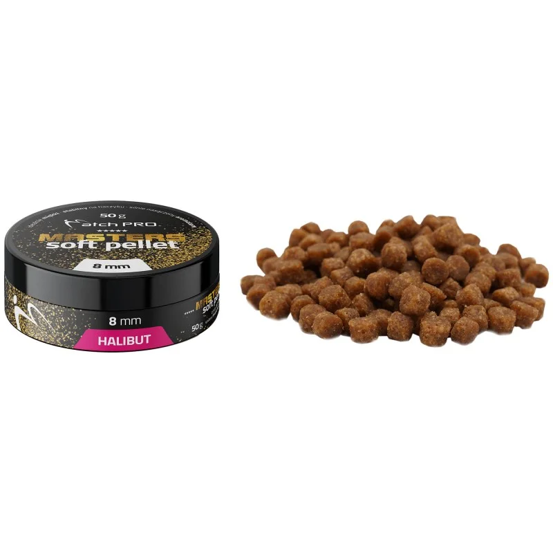Bestseller Pellet MatchPro Masters Soft Pellet Halibut 8mm 50g