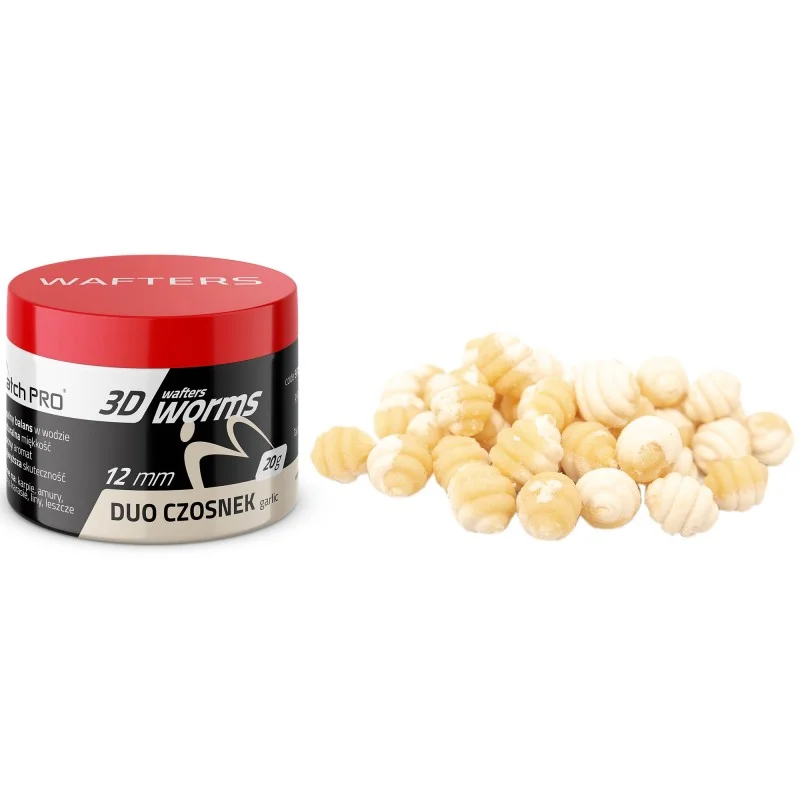 Darmowa dostawa Wafters MatchPro 3D Worms Wafters Duo Garlic 12mm 20g
