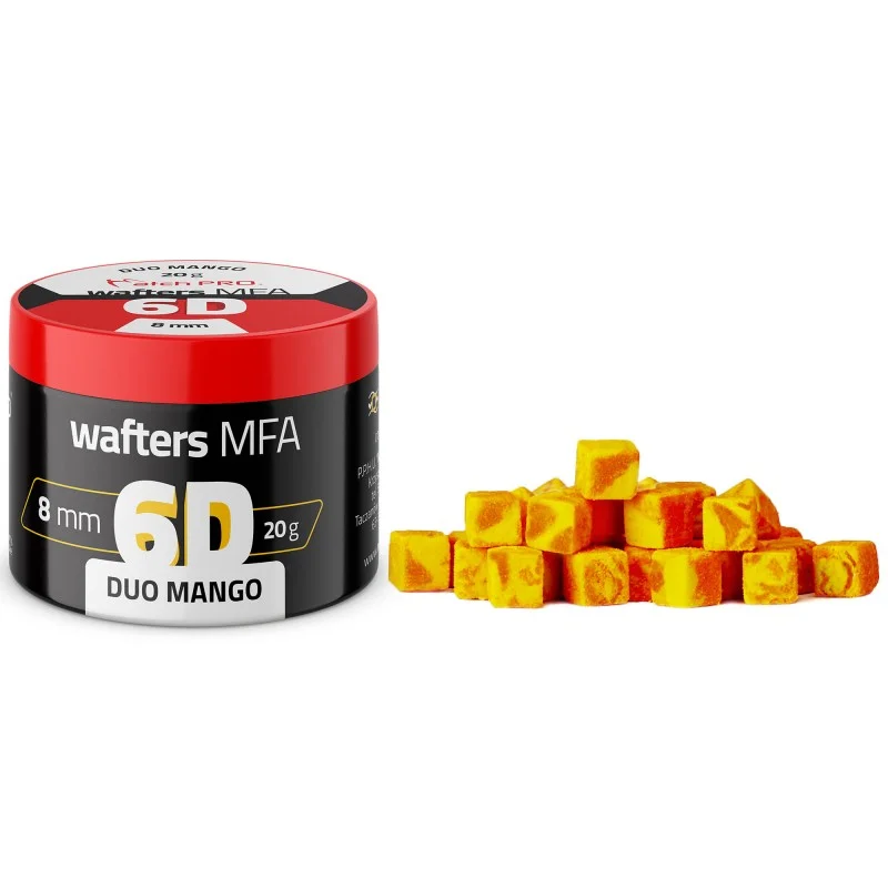 Przynęta MatchPro 6D Wafters Mfa Duo Mango 8x8mm 20g Rabat