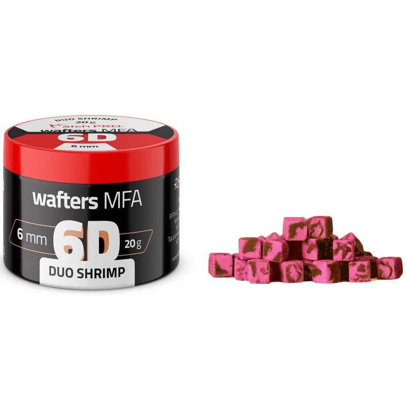 Darmowa dostawa Przynęta MatchPro 6D Wafters Mfa Duo Shrimp 6x6mm 20g
