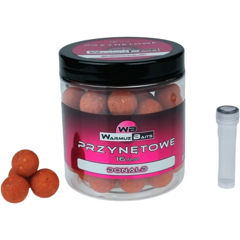 Kulki Przynętowe Warmuz Baits Donald 16mm + Dopalacz Do wyczerpania zapasów