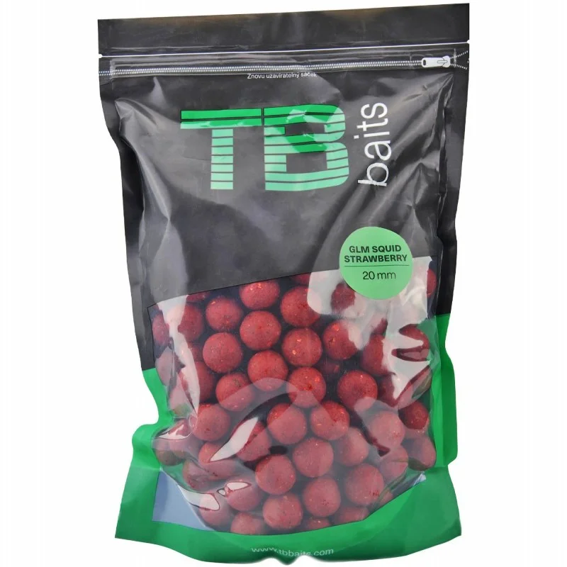 Kulki TB Baits/ Blazek GLM Squid Strawberry 1kg 16mm Szybka wysyłka