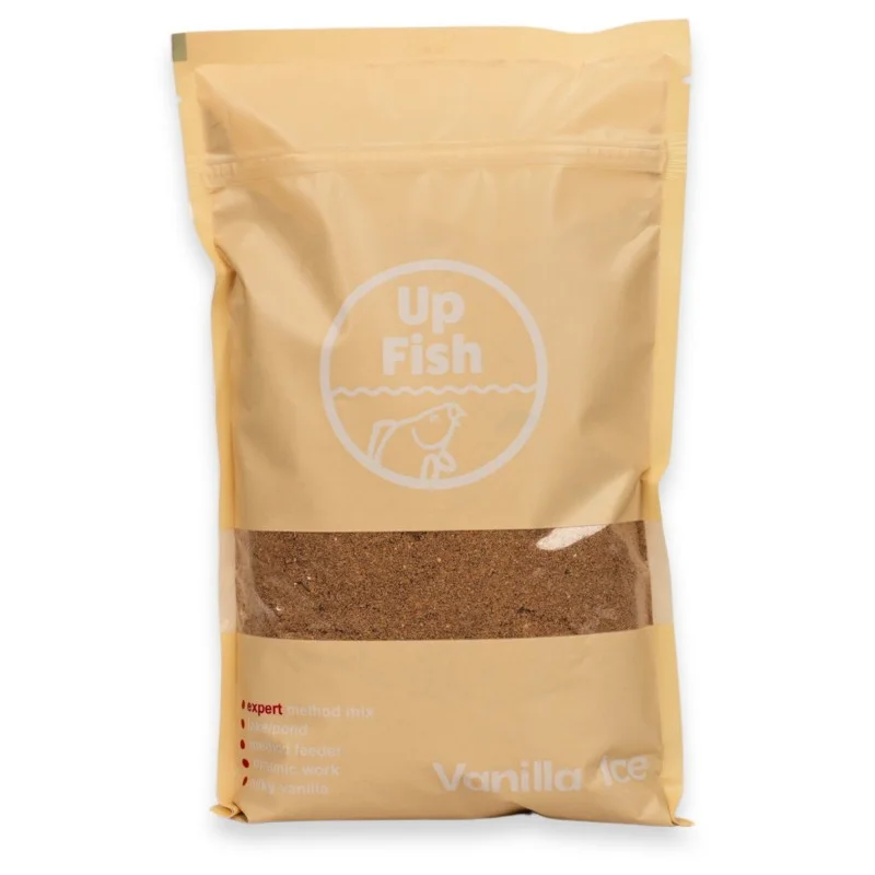 Zanęta Up Fish Method Mix Vanilla Ice 800g Nowy
