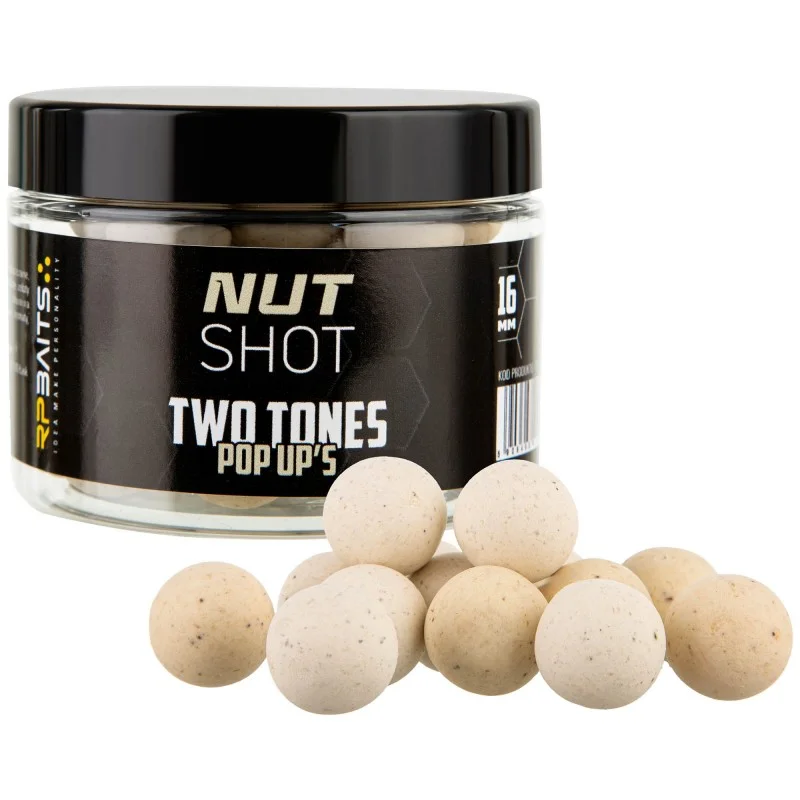 Kulki RP Baits Nutshot Two Tones Pop Up 16mm Promocja