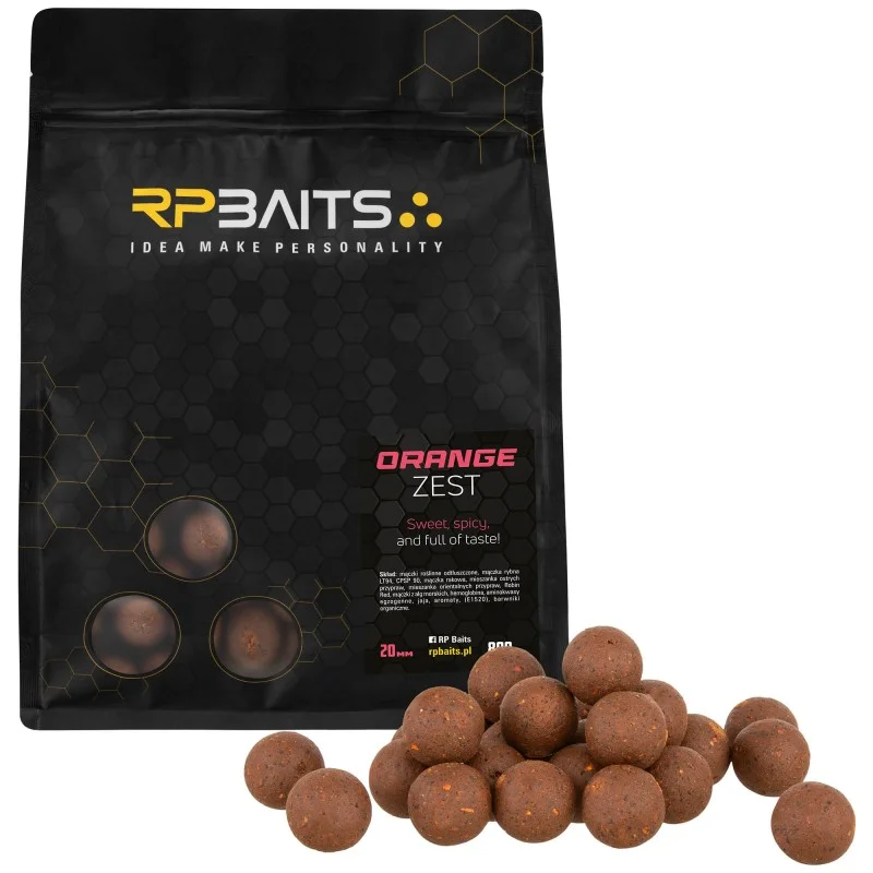 Premium Kulki Zanętowe RP Baits Orange Zest 20mm 800g