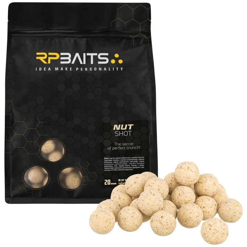 Sprawdź teraz Kulki Zanętowe RP Baits Nutshot 20mm 800g