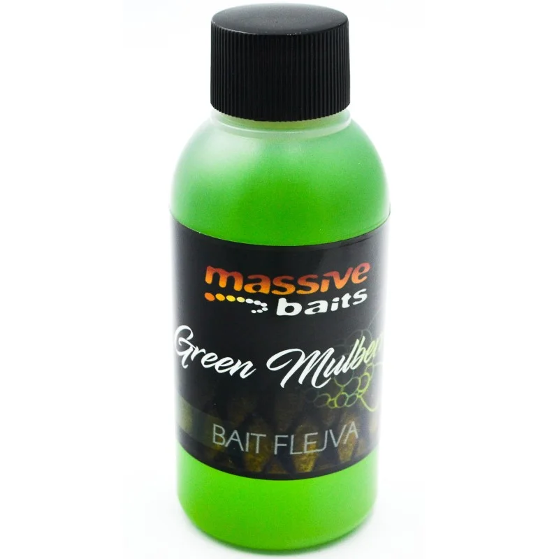 Hit sprzedaży Flejva Massive Baits- Top Shelf Bait Green Mulberry 100ml