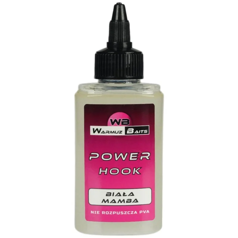 Liquid Warmuz Baits Biała Mamba Hook 90ml Szybka wysyłka