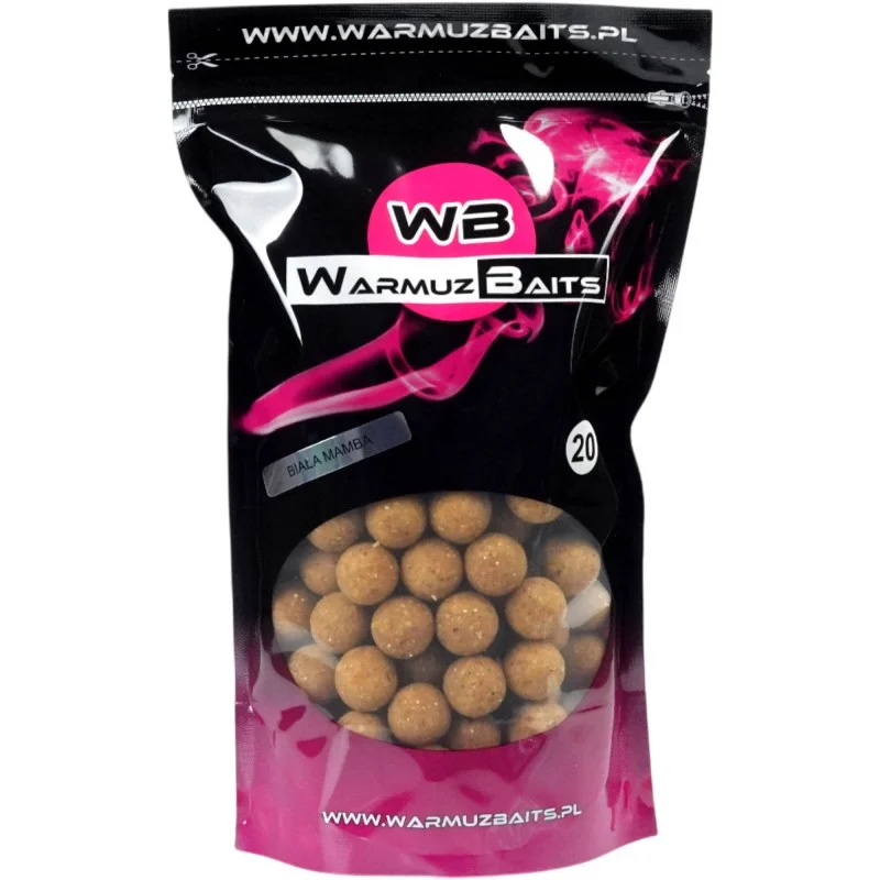 Kulki Zanętowe Warmuz Baits Biała Mamba 20mm 900g Zniżka