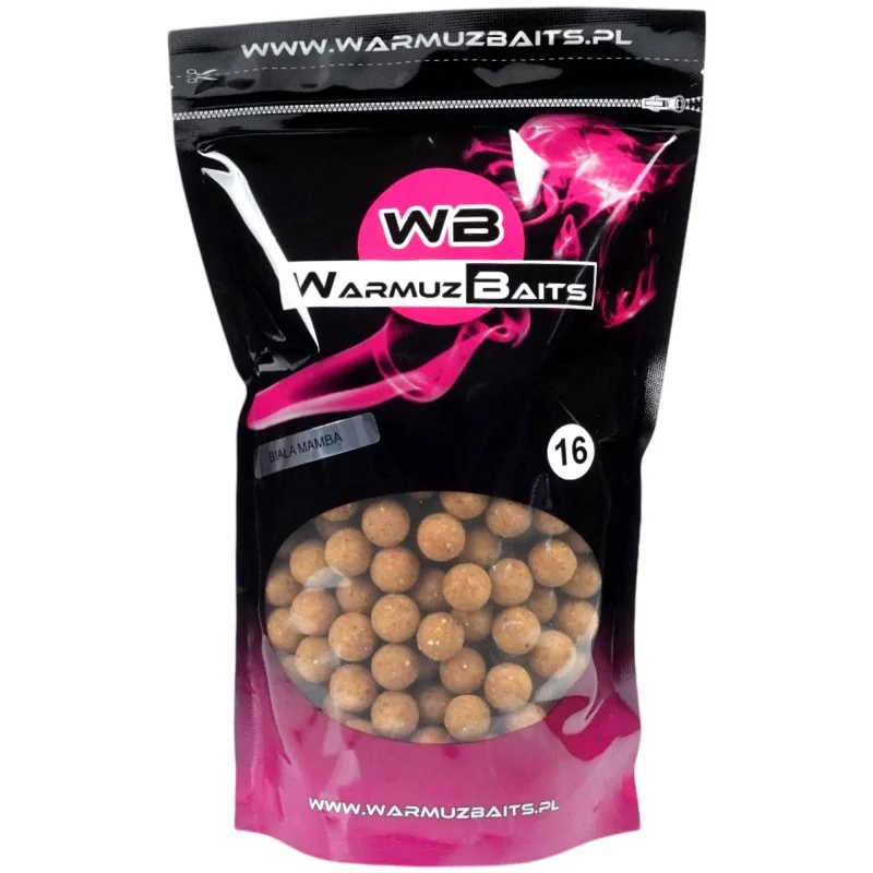 Kulki Zanętowe Warmuz Baits Biała Mamba 16mm 900g Zamów dziś