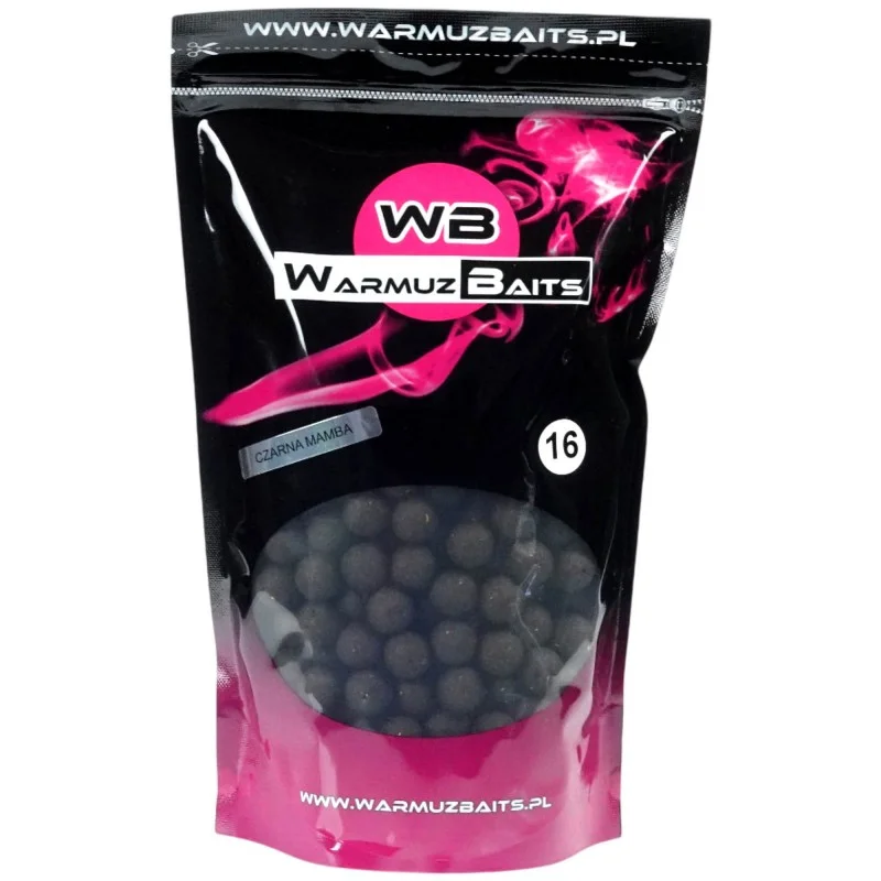 Kulki Zanętowe Warmuz Baits Czarna Mamba 16mm 900g Do wyczerpania zapasów