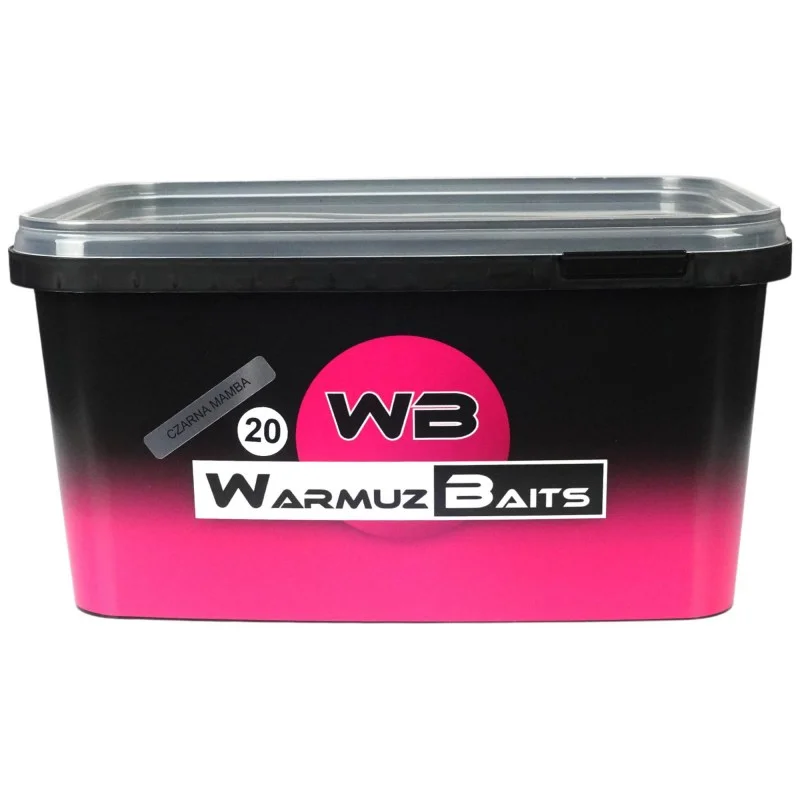 Darmowa dostawa Kulki Zanętowe Warmuz Baits Czarna Mamba 20mm 3kg