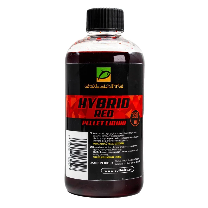 Liquid Solbaits Hybrid Red 250ml Ograniczona ilość