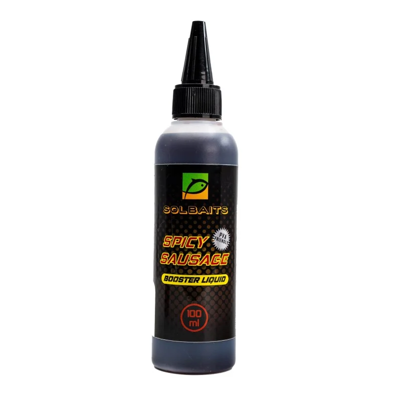Cena promocyjna Liquid Solbaits Spicy Sausage Booster 100ml