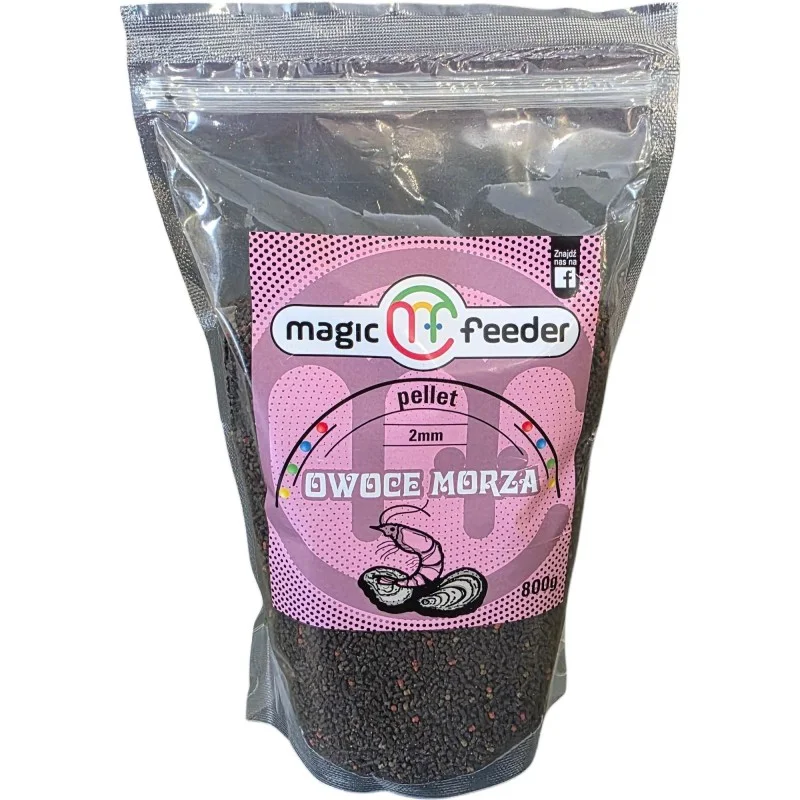 Darmowy zwrot Pellet Magic Feeder Owoce Morza 2mm 800g