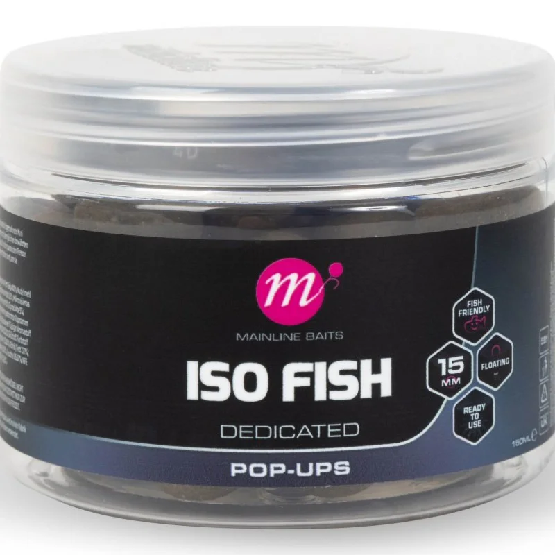 Kulki Mainline ISO Fish Pop-Ups 15mm Szybka wysyłka