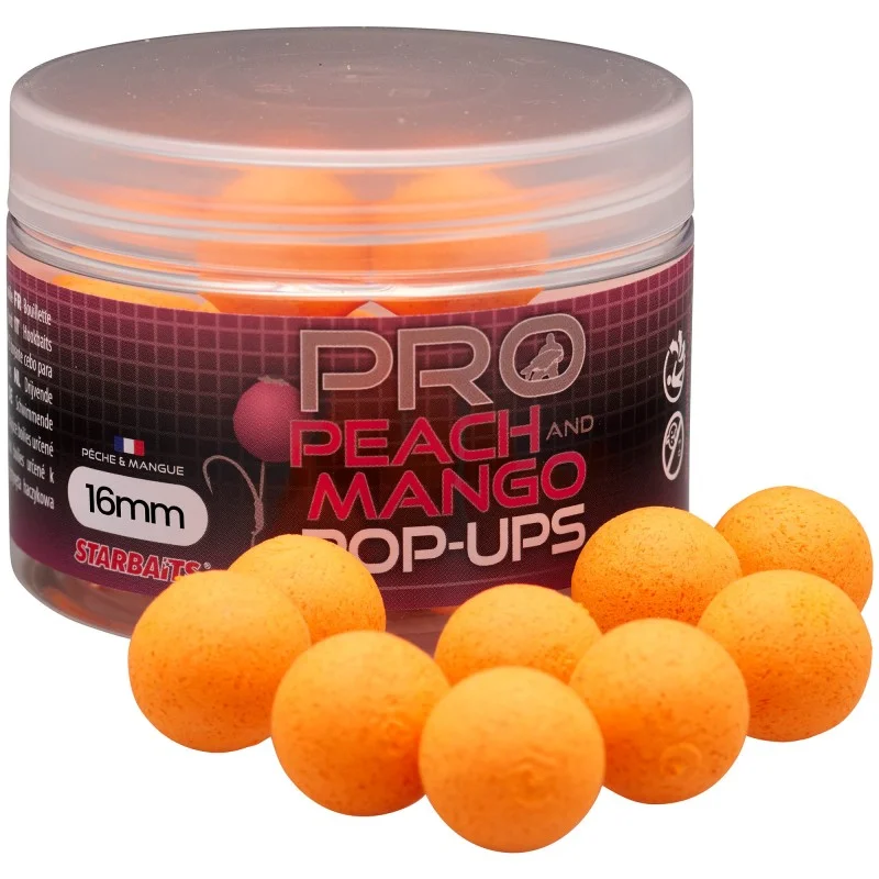 Kulki Starbaits Pro Peach & Mango Pop Up 12mm 50g Wysoka jakość