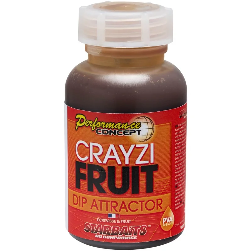 Dostępne od ręki Dip Starbaits PC Crayzi Fruit Dip Attractor 200ml