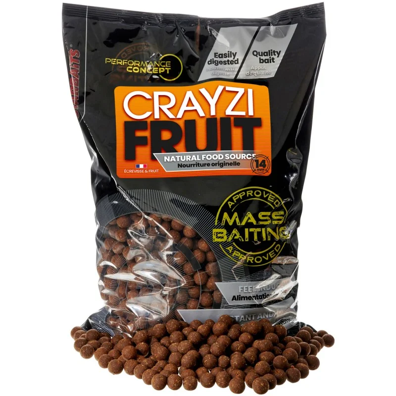 Zamów dziś Kulki Starbaits PC Crayzi Fruit Mass Baiting 20mm 3kg