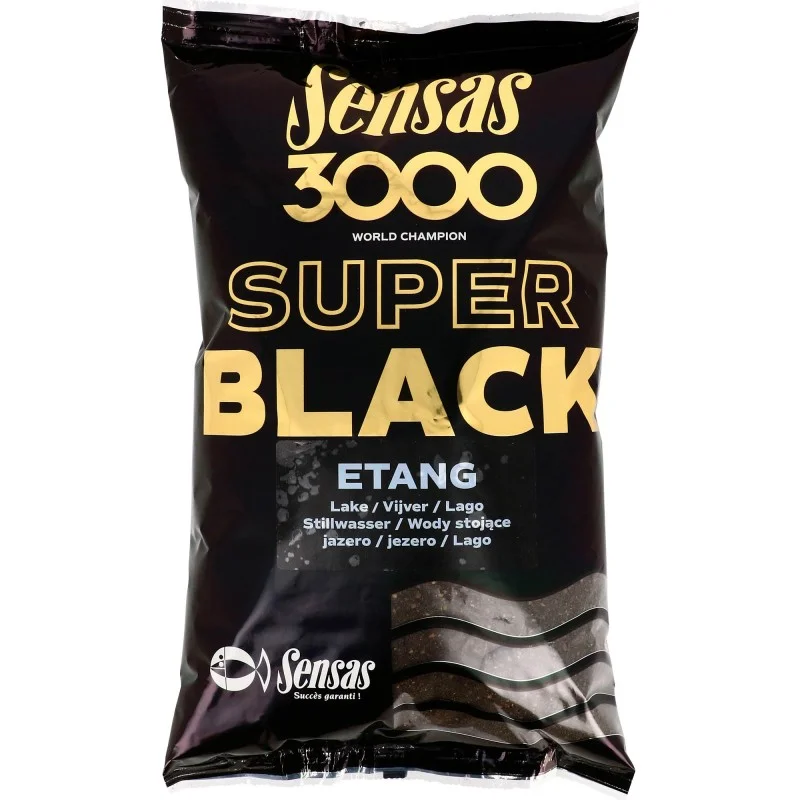 Zanęta Sensas 3000 Super Black Etang 1kg Niska cena