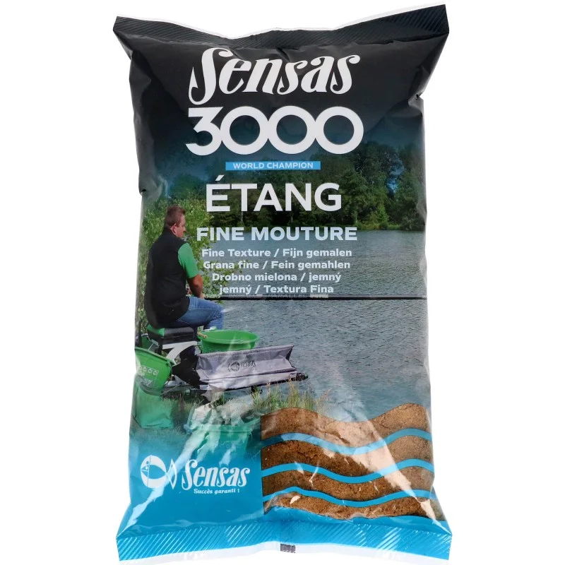 Wybór klientów Zanęta Sensas 3000 Etang Fine Mouture 1kg