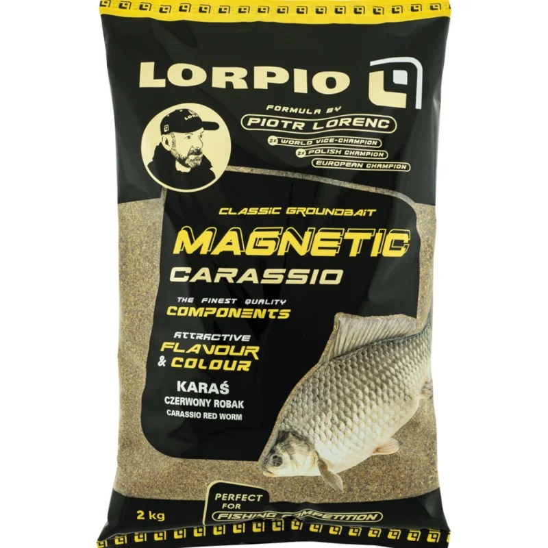 Zanęta Lorpio Magnetic Carassio Red Worm 2000g Tylko dziś