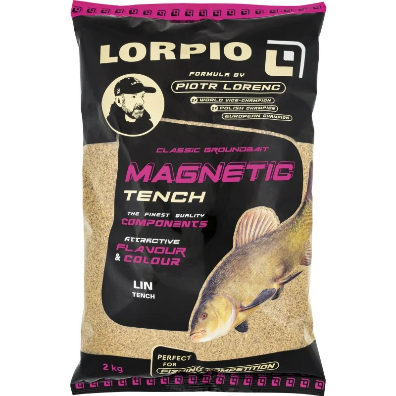 Ograniczona ilość Zanęta Lorpio Magnetic Tench 2000g