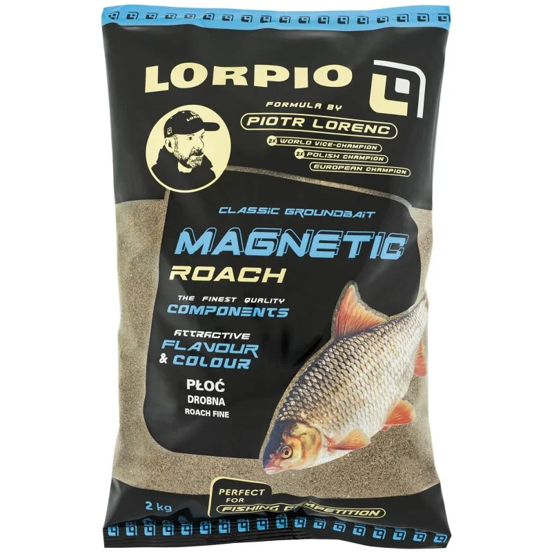 Dodaj do koszyka Zanęta Lorpio Magnetic Roach Fine 2000g
