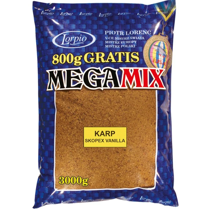 Ostatnia szansa Zanęta Lorpio Mega Mix Karp 3000g