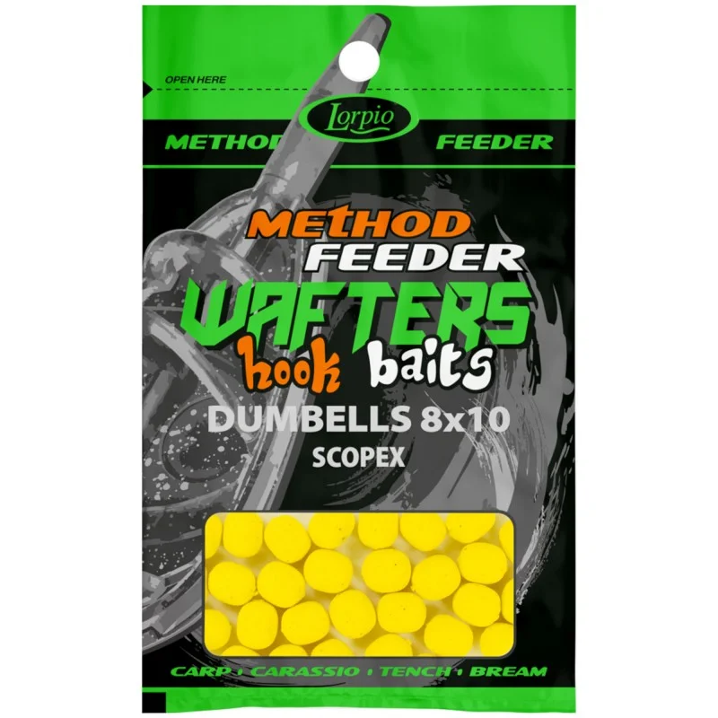 Bestseller Kulki Lorpio Hook Baits Wafters Dumbells 8x10mm Scopex 15g