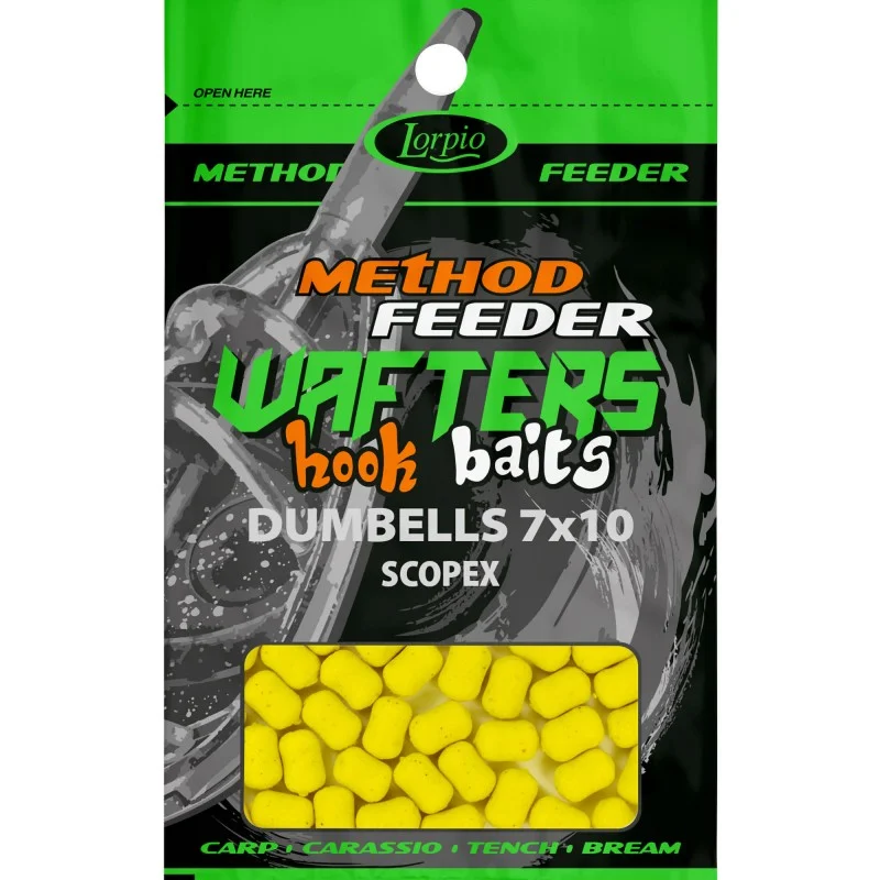 Nie przegap Kulki Lorpio Hook Baits Wafters Dumbells 7x10mm Scopex 15g