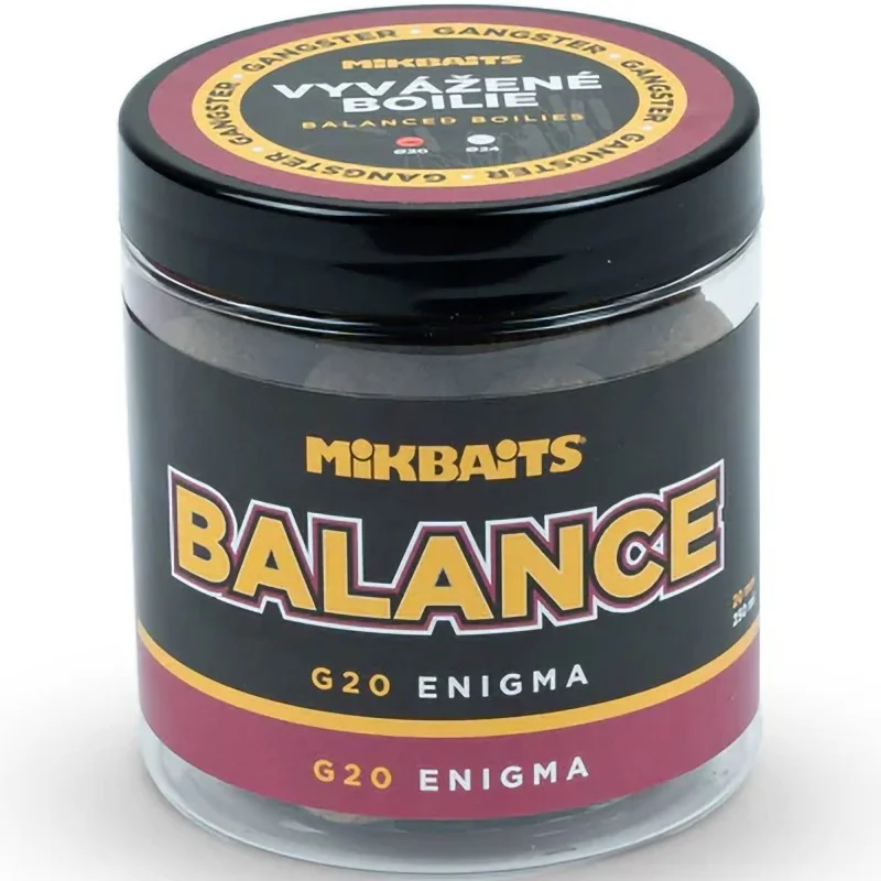 Kulki Mikbaits Gangster Balance 250ml - G20 Enigma 20mm Nowość