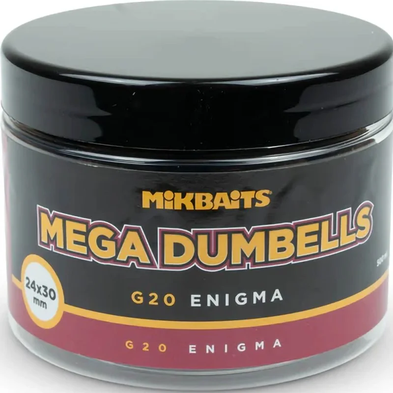 Kulki Mikbaits Gangster Mega Dumbells 500ml - G20 Enigma 24x30mm Nowy