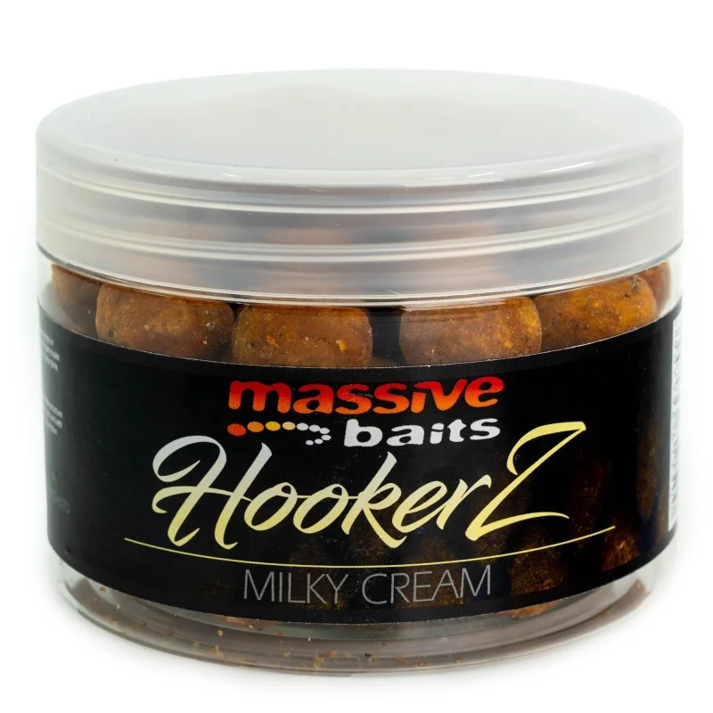 Kulki Massive Baits HookerZ Milky Cream 22mm Wyjątkowa oferta