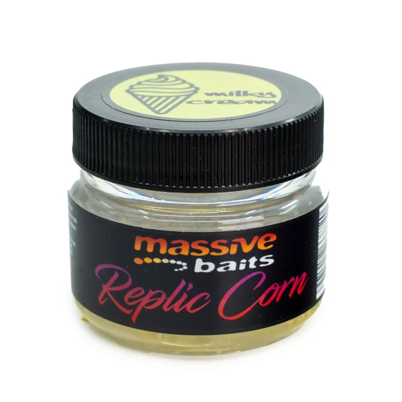 Hit sprzedaży Sztuczna Kukurydza Massive Baits Replic Corn White Milky Cream 50ml