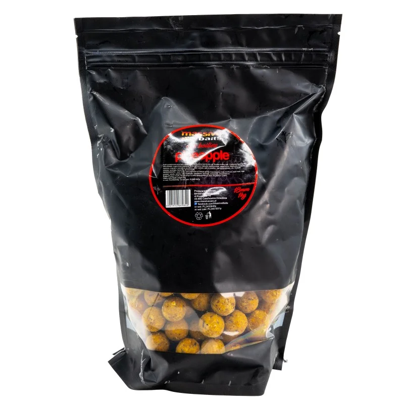 Najlepsza cena Kulki Massive Baits Eco Boilies Pineapple 18mm 1kg