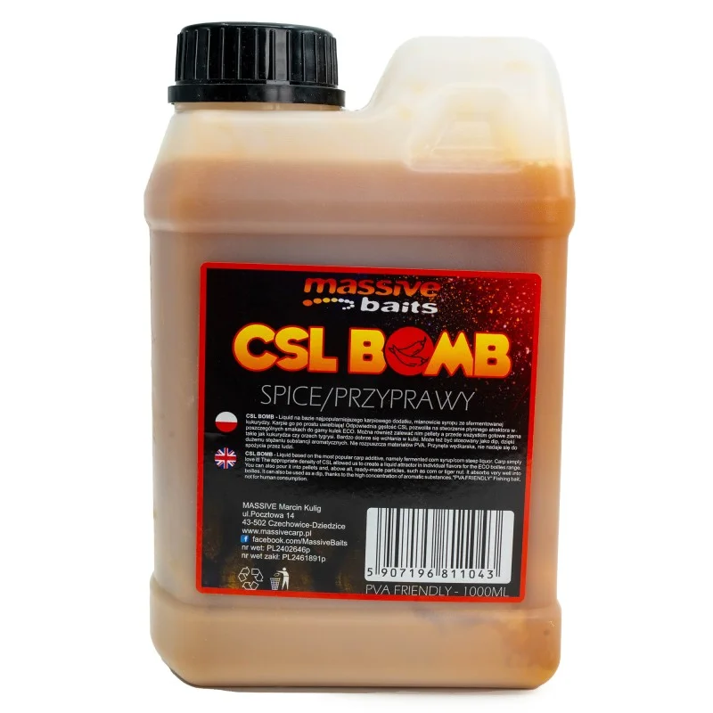 Ostatnia szansa Liquid Massive Baits CSL Boomb Spice 1l